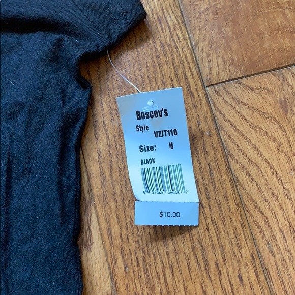 Black V-neck tshirt - Picture 2 of 2